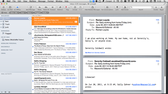 Flagged Emails In Mac Mail App